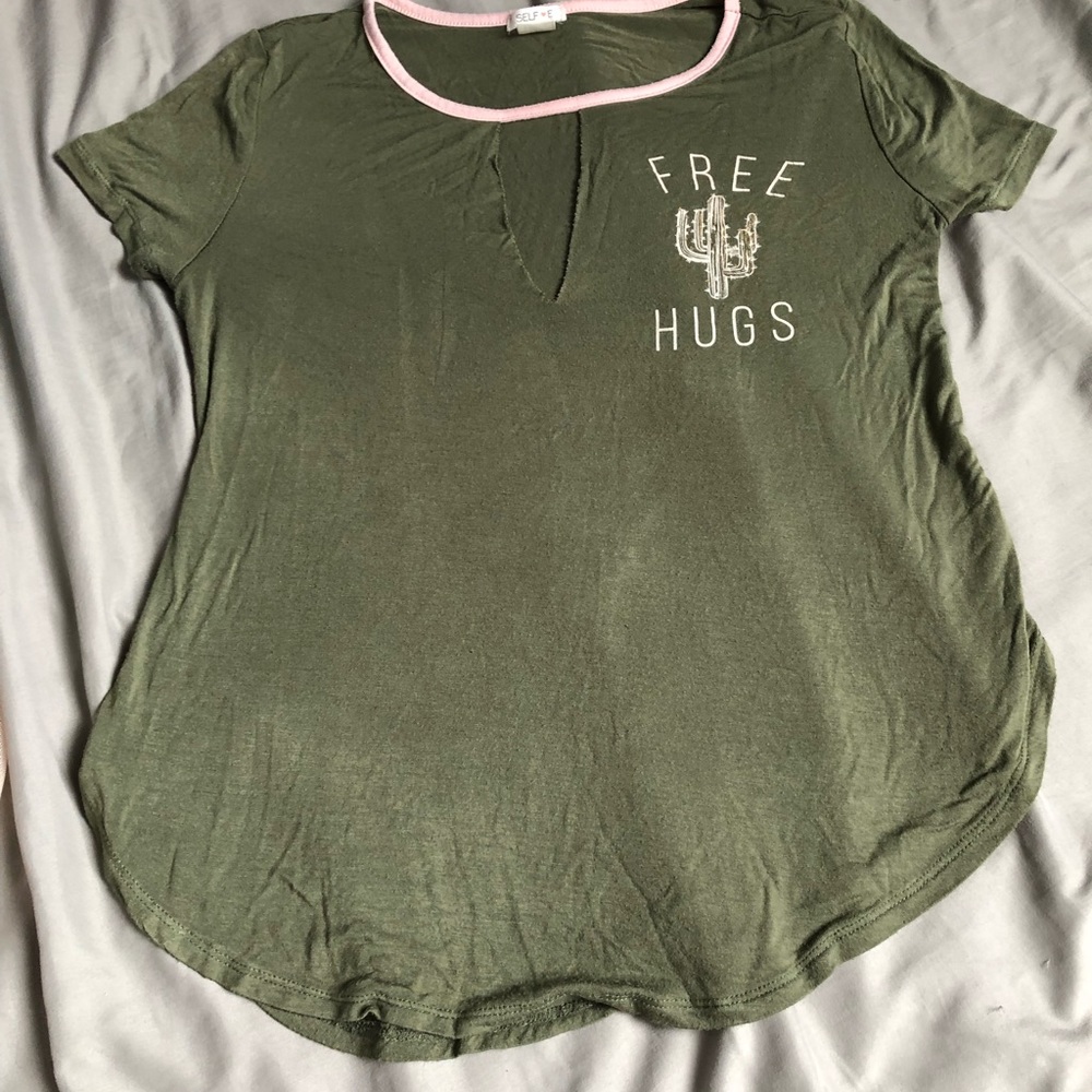 “Free Hug” blouse